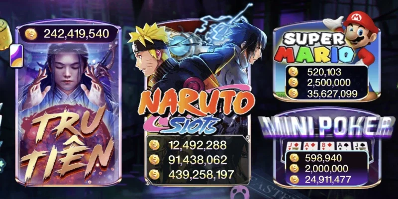 Thông tin sơ lược về tựa game naruto slots